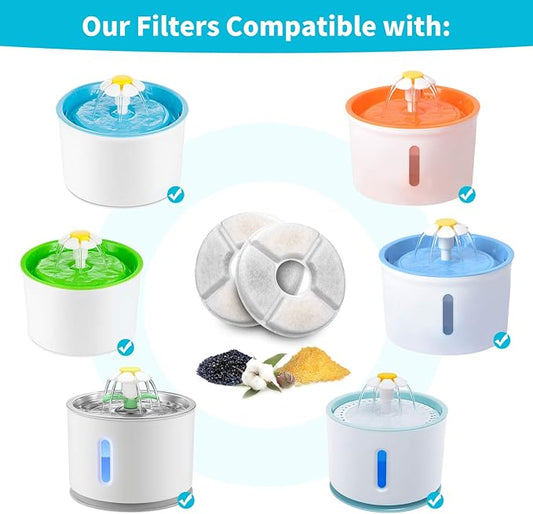 Cat Water Fountain Filters, Cat Fountain Filter Replacement Cartridges - Image 2