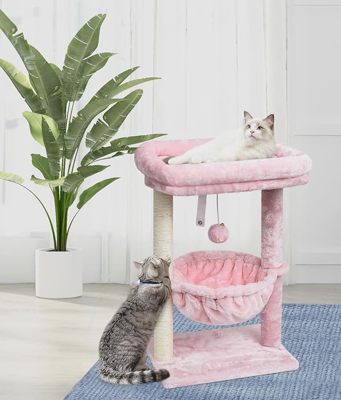 SYANDLVY Small Cat Tree for Indoor Cats, Activity Cat Tower - Image 7