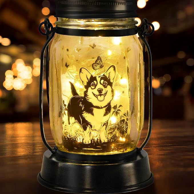 kyoryuger Corgi Gifts for Women/Men Corgi Solar Lanterns Dog Mom Birthday Dog - Image 9