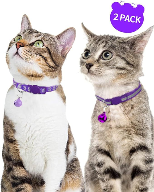 Taglory Reflective Cat Collar Breakaway - Image 2