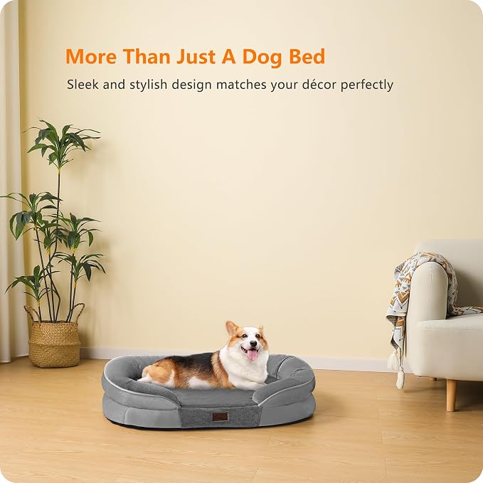 Dwanton Orthopedic Dog Bed for Medium Dogs - Image 9