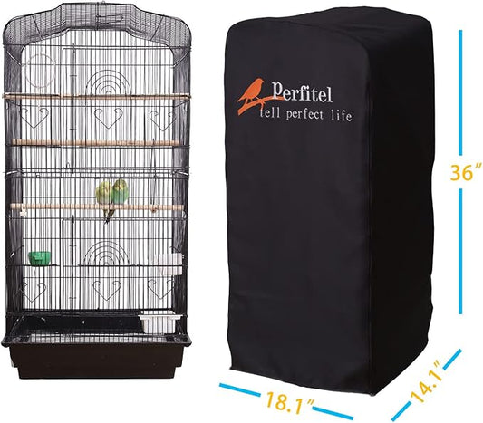 Bird Cage Cover Good Night Birdcage Cover Black-Out Birdcage Cover Durable - Image 2
