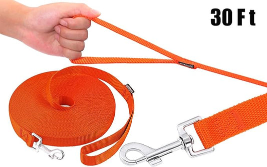 AmaGood Dog/Puppy Obedience Recall Training Agility Lead-15ft 20ft 30ft 50ft - Image 2