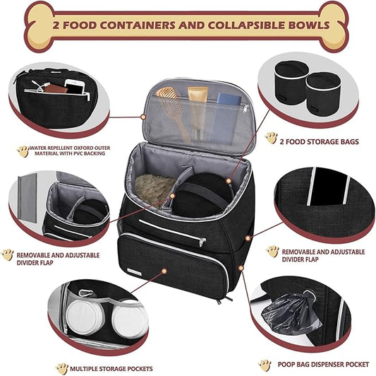 BAGLHER丨Dog Travel Bag Backpack, Airline Approved Pet Supplies Backpack - Image 2