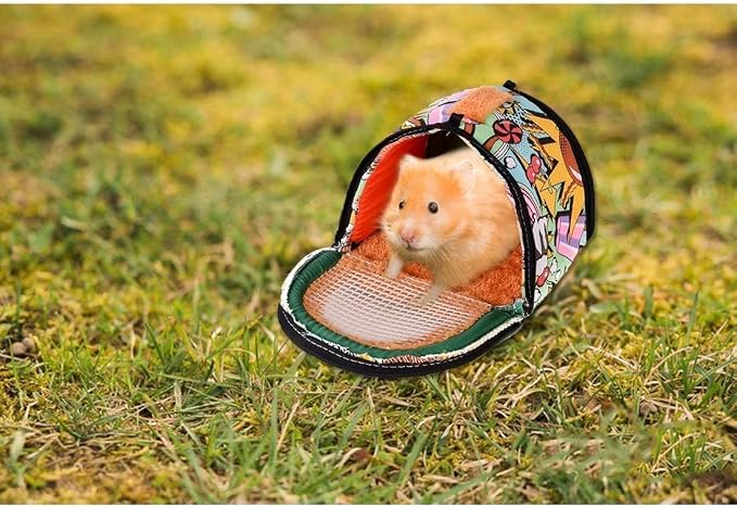 Hamiledyi Hamster Carrier Bag Gerbil Outgoing Travel Pouch Sugar Glider - Image 8