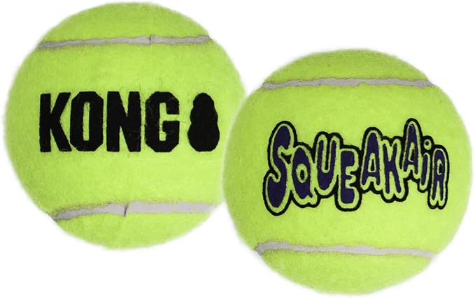 KONG Air Dog SqueakAir Dog Toy Tennis Balls - Image 7