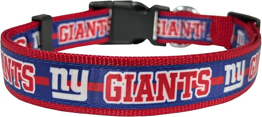 Pets First NFL New York Giants Licensed PET COLLAR, Medium - Image 2