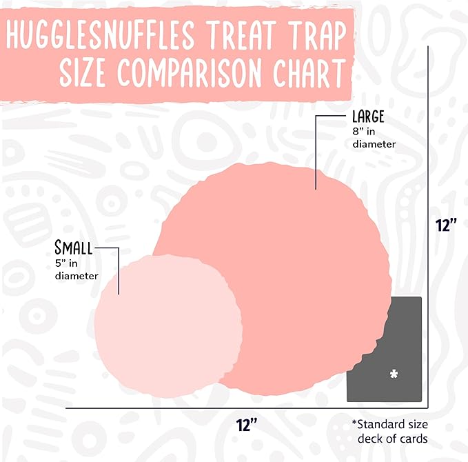 HuggleSnuffles HuggleFleece Treat Dispensing Ball - Image 7