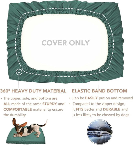 Dog Bed Cover Waterproof Replacement Machine Washable Covers - Image 2