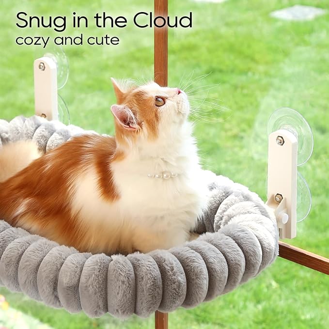 Zakkart SnugCloud Foldable Cat Window Perch - Image 6
