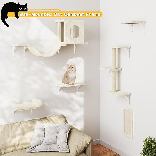 NUNU LAB Wall Mounted Cat Furniture Set - Image 2