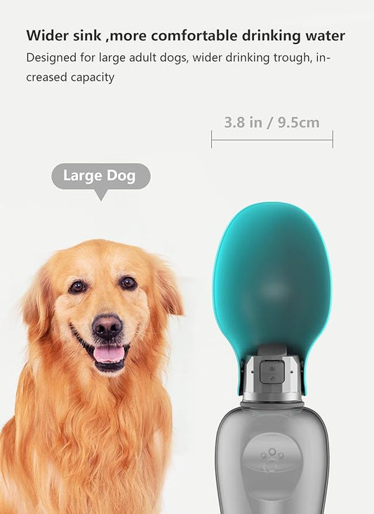 Kalimdor Dog Water Bottle, Leak Proof Portable Puppy Water Dispenser - Image 2