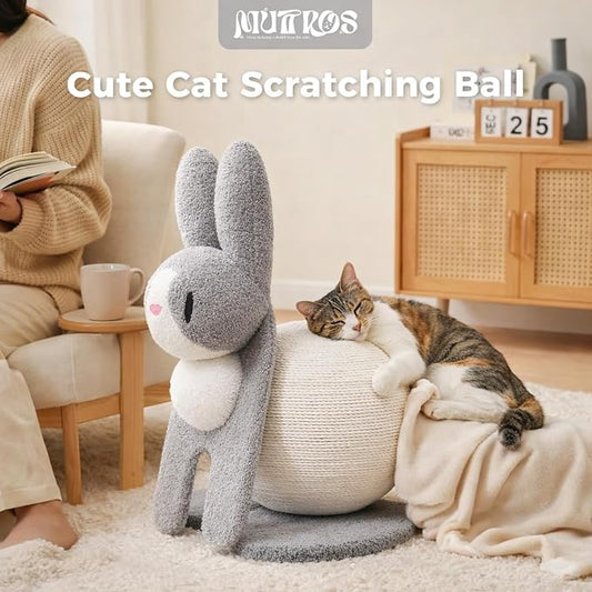 Cute Cat Scratcher- Bunny Style, Cat Scratching Post - Image 2