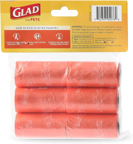 Glad for Pets Heavy Duty Dog Poop Bags, Leak Resistant Dog Waste Bags - Image 2