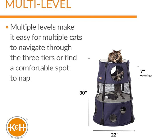 K&H Pet Products Cat Tower Tree Condo - Image 2