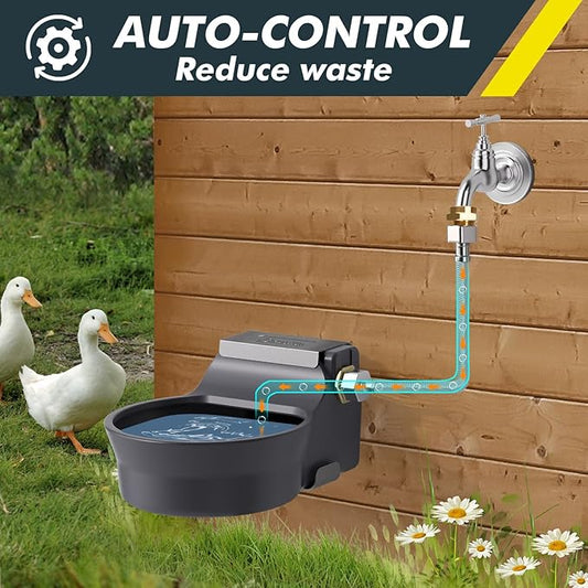 67OZ Automatic Water Dispenser for Dogs Cats Patented Auto-Filling Dog Water - Image 2