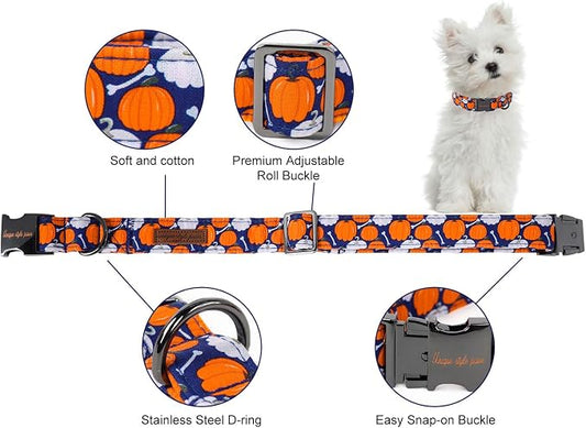 Unique style paws Dog Collar Metal Buckle Collar - Image 2