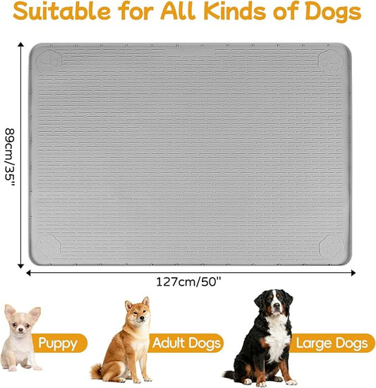 Lanstics Dog Food Mat, Floor Protection - Image 2