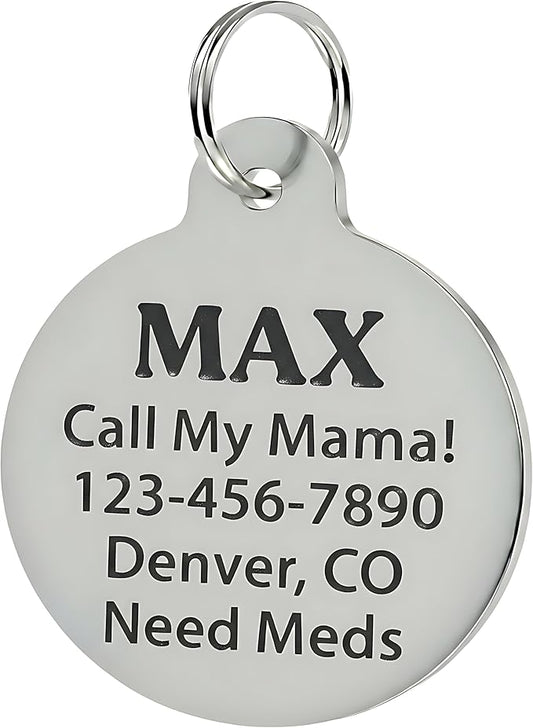 Bad Tags Personalized Dog and Cat ID Tags in 25+ Designs and 2 Sizes - Image 2