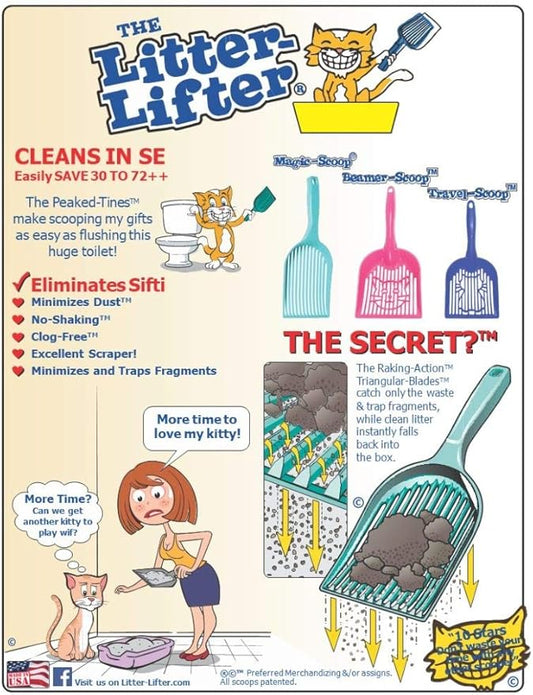 Litter Lifter Magic-Scoop Handy-Holder Combo Pack - Image 2