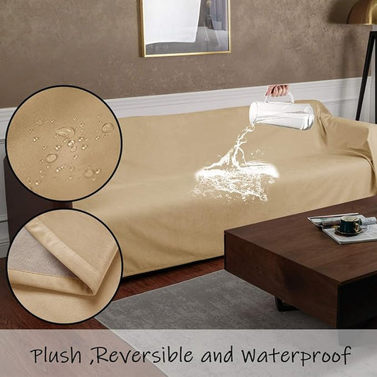 Ameritex Pet Bed Blanket Reversible 100% Waterproof Velvet Super Soft - Image 2