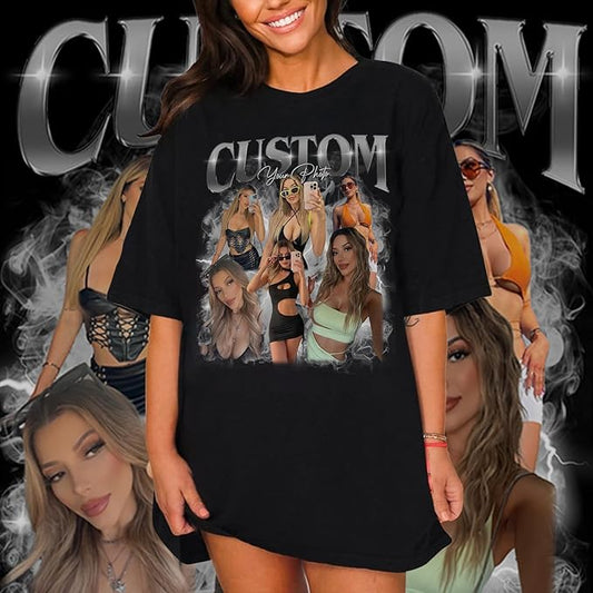 NAZENTI Custom Bootleg Rap Tee, Custom T-Shirts - Image 2
