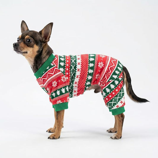 Fitwarm Dog Christmas Outfit, Holiday Pet Clothes - Image 2