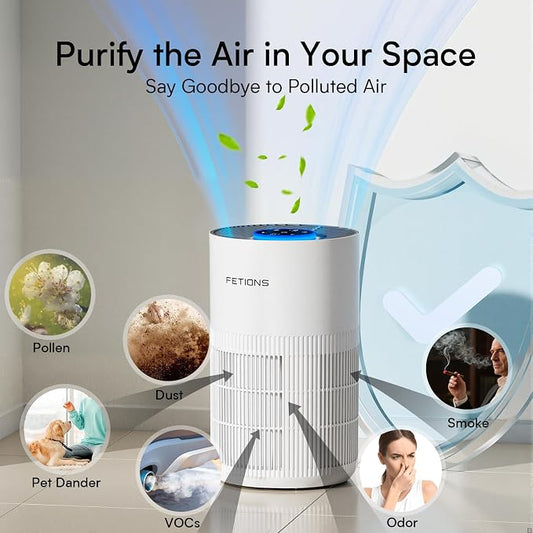 Air Purifiers for Bedroom Home up to 1200Ft², Small Air Purifier for Bedroom - Image 2