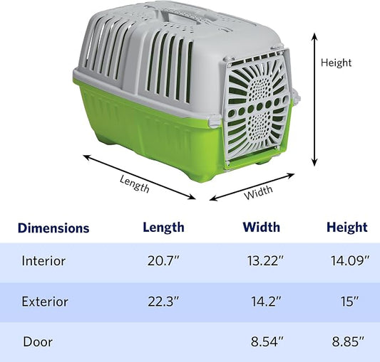 MidWest Homes for Pets Spree Travel Carrier – Hard-Sided Dog & Cat Carrier - Image 2
