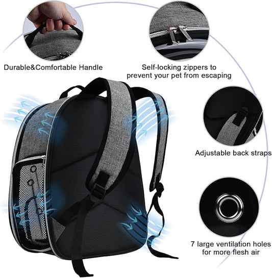 BAGLHER Cat Carrier Backpack Bubble - Image 2
