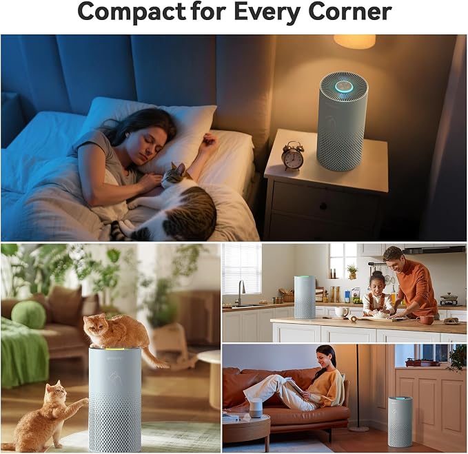 Afloia Air Purifier for Bedroom and Pets Home up to 1780 Ft², 5-in-1 HEPA - Image 7