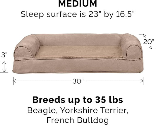 FurHaven Orthopedic Foam Sofa Dog Bed - Image 2