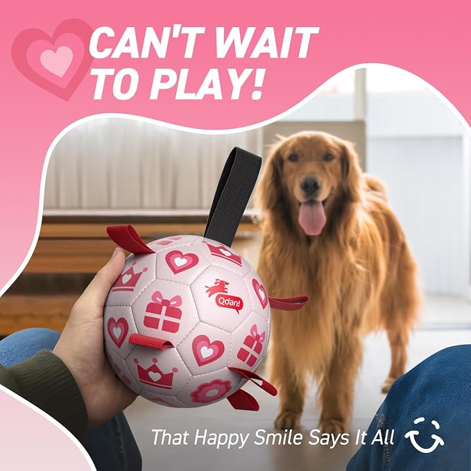 QDAN Valentines Gift Dog Toys, Interactive Tug of War Toy, Puppy Birthday Gifts - Image 9
