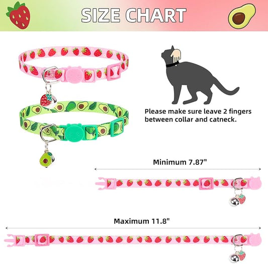 PUPTECK Breakaway Cute Cat Collar - Image 2
