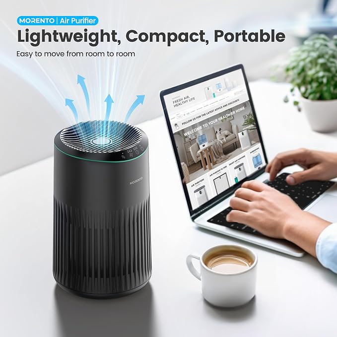 Air Purifiers for Bedroom Home for Smoke Pet Dander Odors, Air Purifier - Image 9