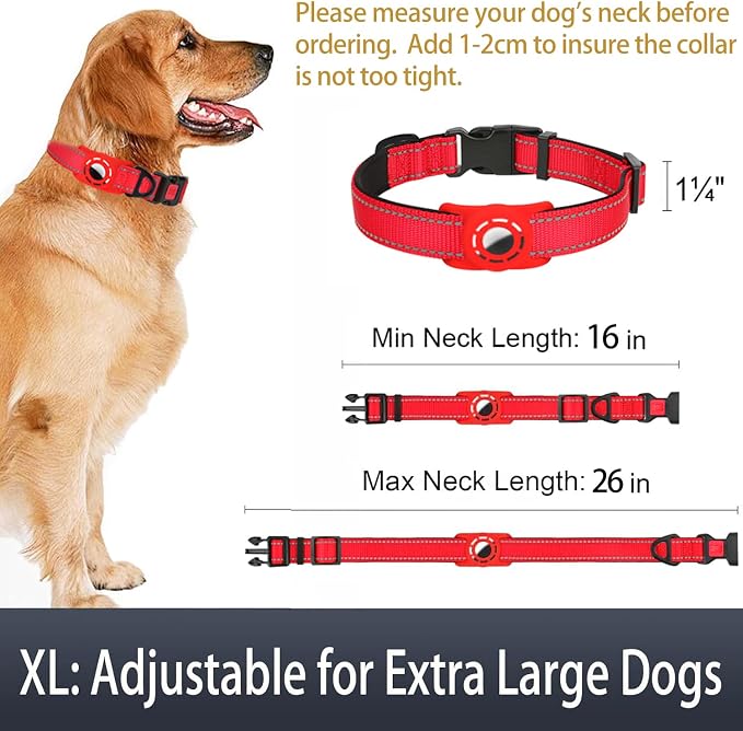 Airtag Dog Collar with AirTag Holder - Image 6
