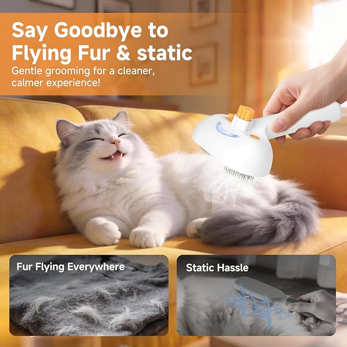 Pet Steam Brush Spray Refill for Dogs & Cats – Concentrated Waterless Shampoo - Image 6