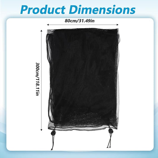 Large Bird Cage Seed Catcher 31 x 118 inches Adjustable Soft Airy Skirt Guard - Image 2
