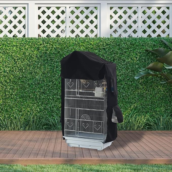 DONGKER Bird Cage Cover, Waterproof Bird Black-Out Cover Breathable - Image 7