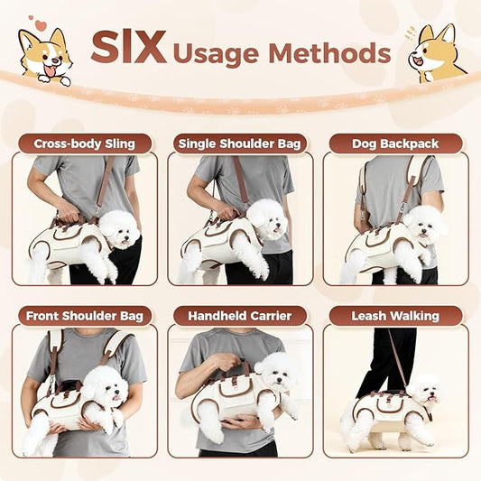 Hands Free Dog Backpack Carrier - Image 2