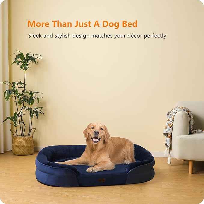 Dwanton Orthopedic Dog Bed for Large Dogs - Image 9