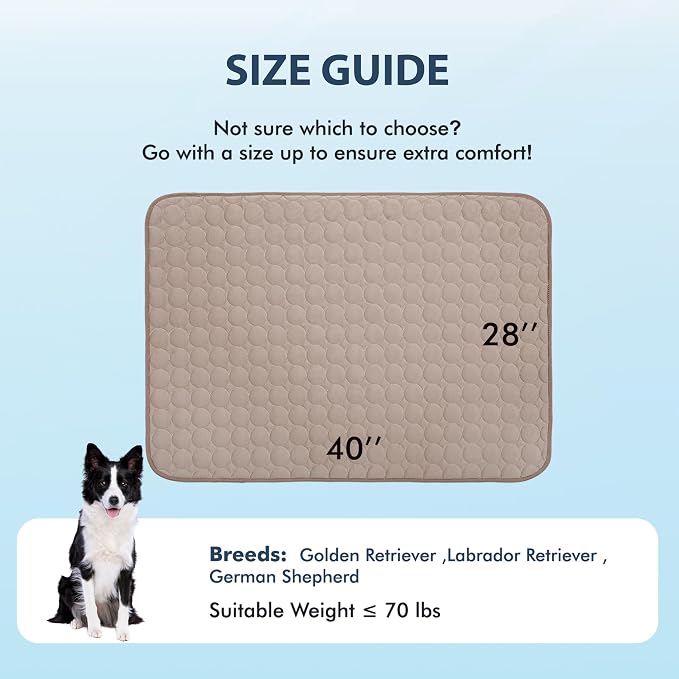MICROCOSMOS Summer Cooling Mat & Sleeping Pad- Water Absorption Top, Easy Carry - Image 7