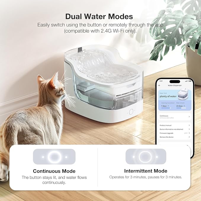 Cat Water Fountain 2L Automatic Pet Water Dispenser - Image 9