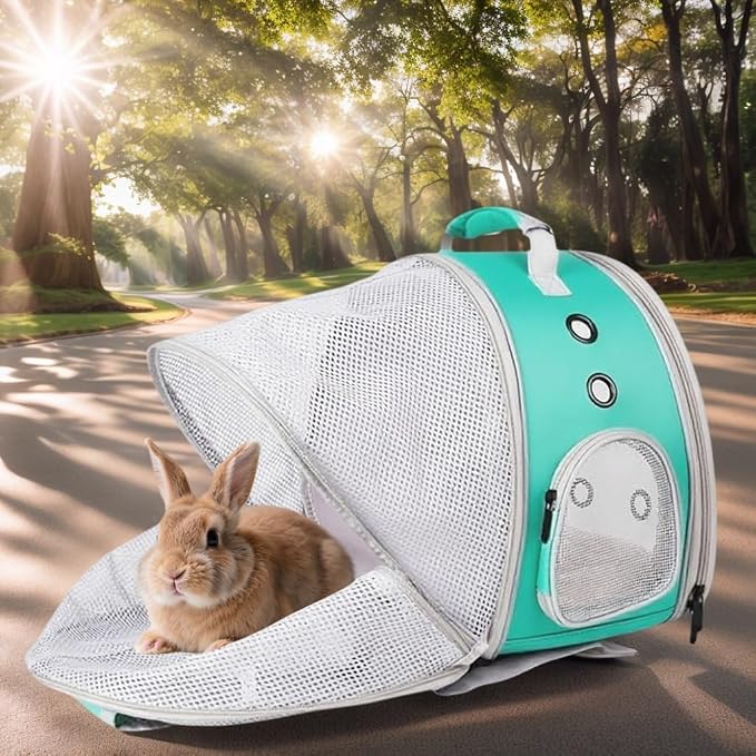 Back Expandable Backpack for Small Animals, Portable Travel Bag Breathable Pet - Image 6