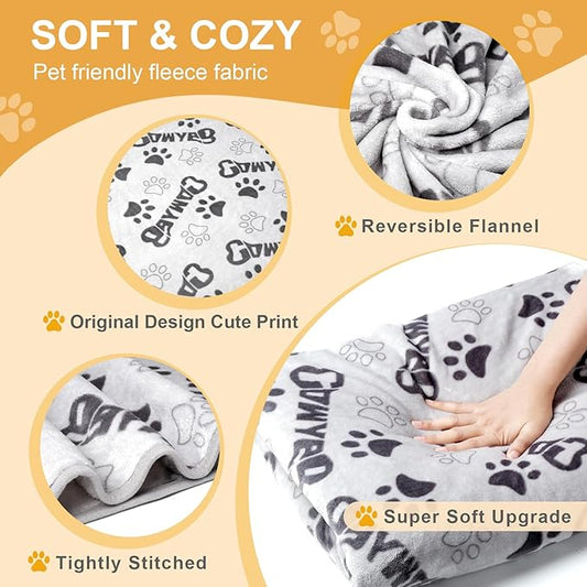 Dog Blanket, Premium Soft Dog Blanket Washable, 41x31inch Puppy Essentials Dog - Image 2