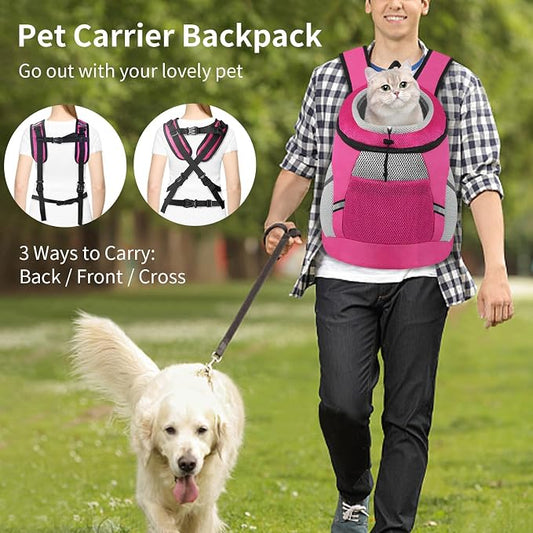 Dog Backpack Carrier, Front Chest Carrier - Image 2