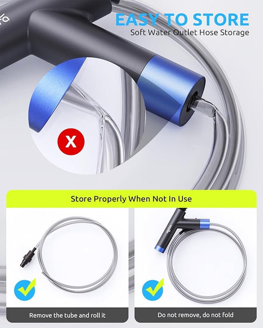 SEAOURA Aquarium Siphon Pump Gravel Cleaner, Fish Tank Vacuum Gravels Cleaning - Image 2