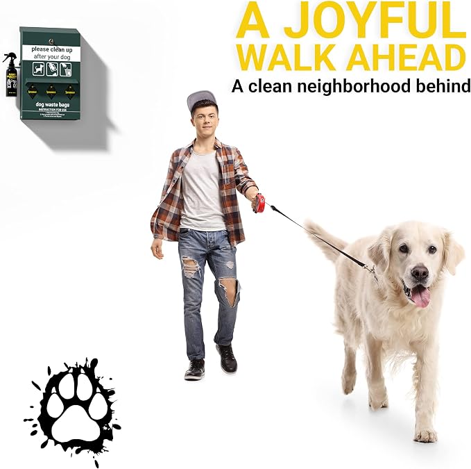 Original Glow in the Dark Dog Poop Station Outdoor - Image 9