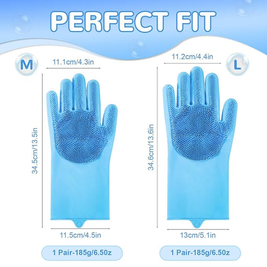 WJWJA-Pet Grooming Gloves - Image 2