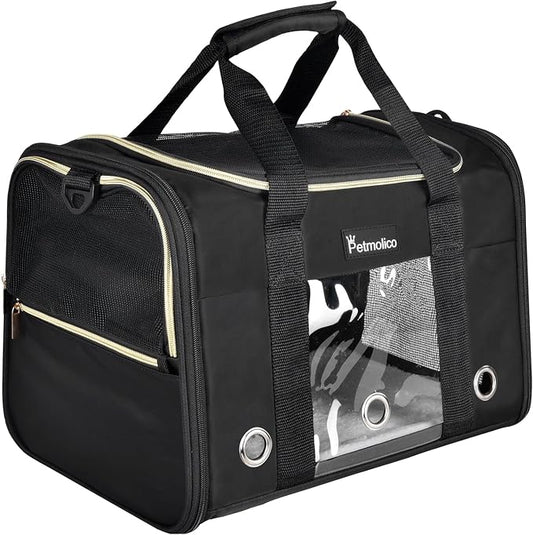 Petmolico Cat Carrier Soft-Sided Pet Bag - Image 2